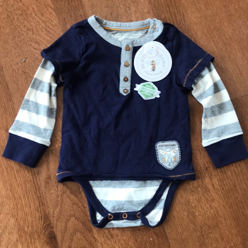 Burt’s Bees organic cotton Long Sleeve 18 Months